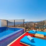 Kiziltas 3 Bedroom Seaview With Private Pool Appartement Kalkan