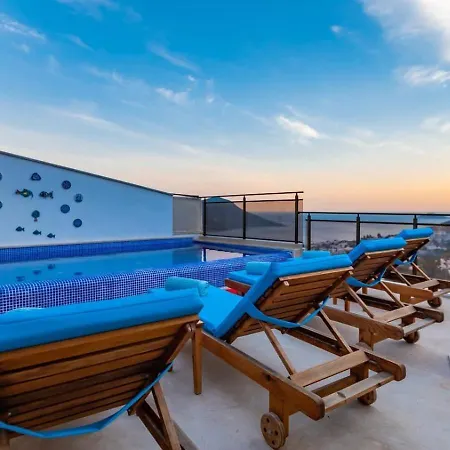 Kiziltas 3 Bedroom Seaview With Private Pool Appartement