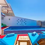 شقة Kiziltas 3 Bedroom Seaview With Private Pool *