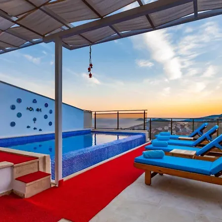 Kiziltas 3 Bedroom Seaview With Private Pool