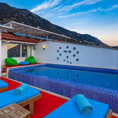 Kiziltas 3 Bedroom Seaview With Private Pool Kalkan