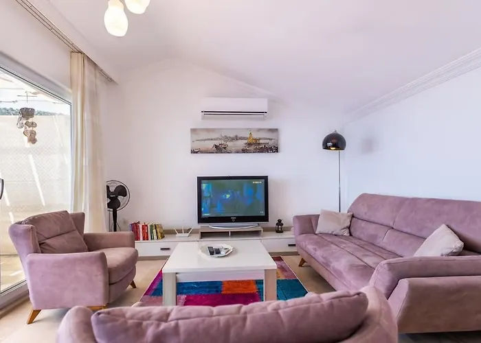 Kiziltas 3 Bedroom Seaview With Private Pool Lägenhet *