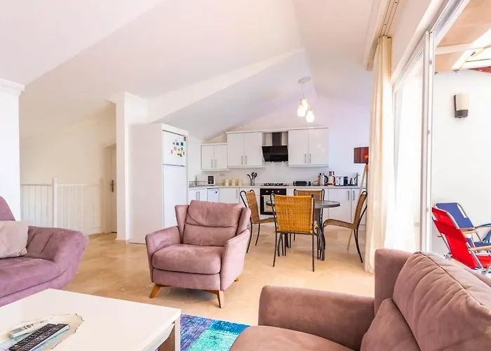 Kiziltas 3 Bedroom Seaview With Private Pool Lägenhet *