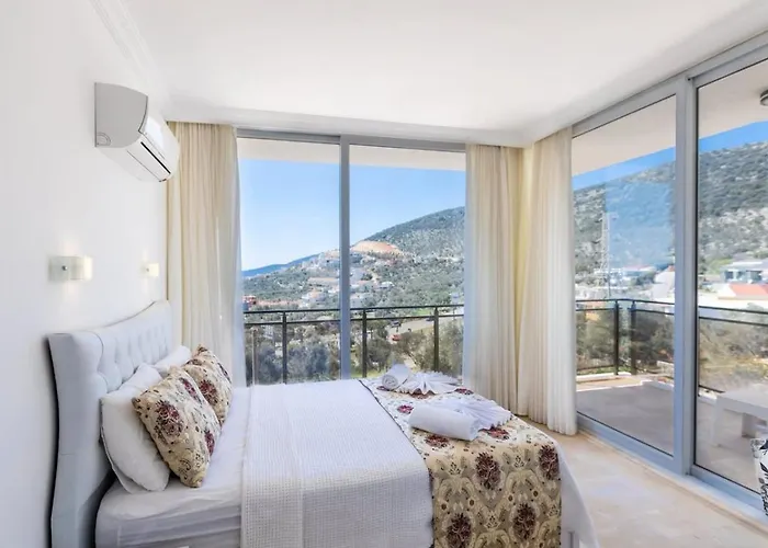 Kiziltas 3 Bedroom Seaview With Private Pool * Kalkan