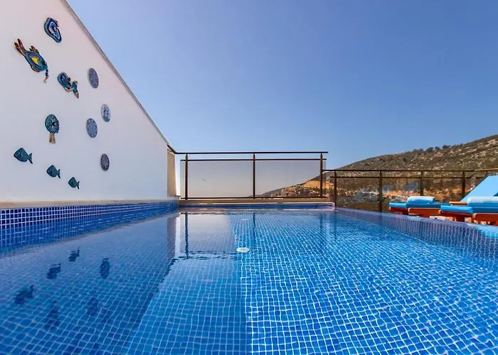 Kiziltas 3 Bedroom Seaview With Private Pool *