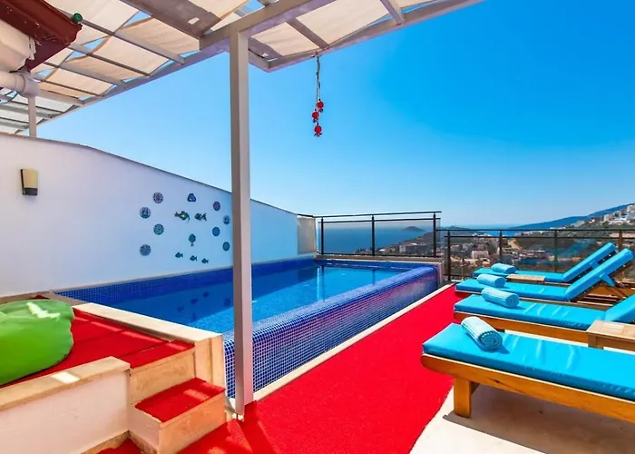 Lägenhet Kiziltas 3 Bedroom Seaview With Private Pool *